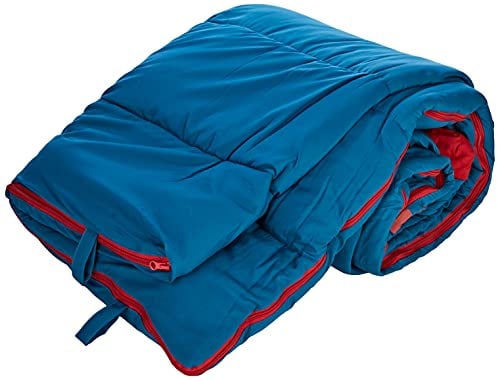 McKINLEY Camp Flanelle Schlafsack Black/Red/Black 195R
