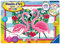 Ravensburger – Numéro d’Art grand format – Flamingos amoureux – Loisir créatif – Kit de peinture dorée – Activité détente & créative – Dès 7 ans – 28770 – Version française