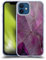 Head Case Designs Offizielle LebensArt Violett Mineralischer Marmor Gelhülle [Militärischer Schutzgrad] Kompatibel Mit Apple iPhone 12 / iPhone 12 Pro Und Kompatibel Mit MagSafe