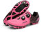 Radfahrenschuhe Unisex Mountain Road Bike Schuhe Sportschuhe(42, Pink MTB)