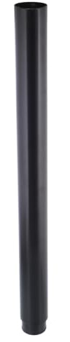 WAGNER Möbelbein/Tischbein/Möbelfuß/Verstellfuß Telescope - Ø 60 x 700-1070 mm, ausziehbar, Industriestahl pulverbeschichtet schwarz matt - 12186401