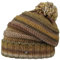 LIERYS Fauske Bommelmütze Damen/Herren - Pudelmütze mit Schurwolle - Made In Germany - Gestrickt - One Size 55-60 cm - Wollmütze in Oversize - Wintermütze Herbst/Winter Oliv One Size