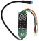 BuyWeek Tablero de Patinete Eléctrico para Xiaomi PRO2, Placa de Circuito de Scooter Eléctrico de PCB con Pantalla Transparente