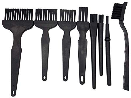 Elektronisches Staub-Reinigungsbürsten-Set, 8-in-1, antistatische Reinigung, Staubbürsten, Mehrzweck-Reinigungsbürste für Tablet, Computer-Tastatur, Ventilator