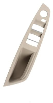 PONNYC Innen Handgriff Griffverkleidung Für B&MW F10 F11 5 Series 2010-2017 Innentürgriff Armlehnenplatte Ohne Spiegelklappknopf LHD RHD Innen Türgriff (Color : LHD Oyster)
