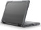 ZXHYliang Funda resistente para Dell Chromebook 3100/3110 (Clamshell/2 en 1) de 11.6 pulgadas, resistente a los golpes, cubierta protectora esmerilada antihuellas con borde envuelto (gris)