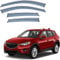 HASKDHN Windabweiser für Mazda CX-5 KE 2012-2016, Regenabweiser, Auto Seitenfenster, Accessoires