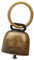 Amagogo Haustierglocke Weideglocke Vieh Bauernhof Tier laute Glocke Hund Katze Halsband Glocke, Retro Glocke für, Hund, Bronze