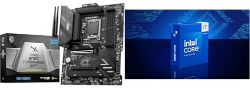 MSI MAG B760 Tomahawk WiFi Mainboard + Intel® Core™ i7-14700K Desktop Processor 20 cores