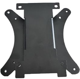 LQIYLQNR Adaptador VESA for montaje en pared, compatible con Dell y Alienware. Soporte de brazo AW3423DW for monitor curvo de 34, 100 x 100 mm, 75 x 75 mm, estante de pared.