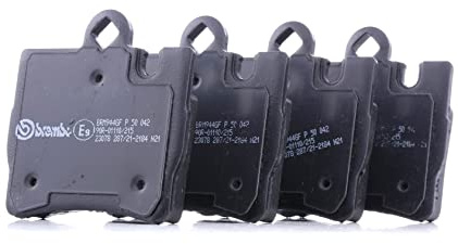 Brembo P 50 042 Bremsbelagsatz, Scheibenbremse - (4-teilig)