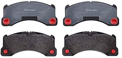 Brembo P65021 Low-Met Alloy Steel Front Disc Brake Pad Set PORSCHE/VW OE# 7P0698151
