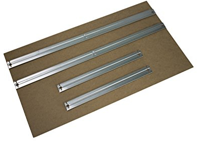Shelf Creations Basic HDF Boden-Set 90x45cm für Schwerlastregale in verzinkt als Zusatzboden oder Ersatzboden
