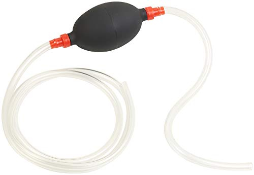 AGT Hand Benzinpumpe: Handpumpe zum Umfüllen von Kraftstoff, Öl und Flüssigkeiten, 1 l/Min. (Handpumpe Benzin, Ölabsaugpumpe, Kraftstoffpumpe)