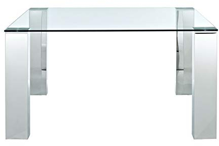 SOLUCIONES Diez - Mesa Betina, Cristal, 160x90 cms