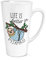 Life is Better in Pyjamas Sloth 17oz Large Latte Mug Cup