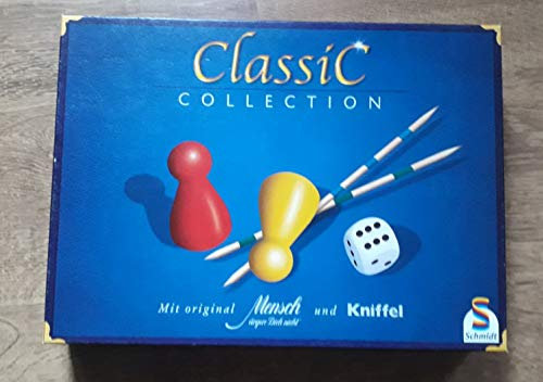 Schmidt 49144, Classic Collection (mit originial Mensch ärgere Dich Nicht und Kniffel)