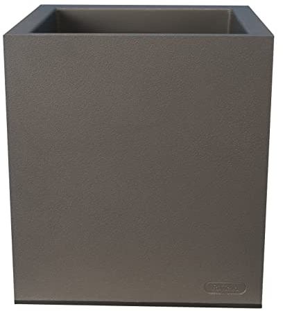 Riviera Pot à Bac Granit, 30cm x 30cm, Gris