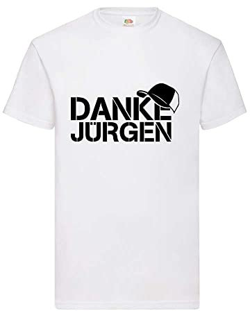 Danke Jürgen Basecap Männer T-Shirt Weiß 3XL