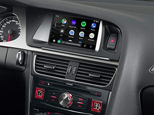 Alpine X703D-A4 | 7-Zoll Premium-Infotainment-System passend für Audi A4 mit Navigationssystem, Apple CarPlay und Android Auto Unterstützung