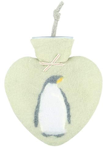 Wärmflasche - PINGUIN - powdered jade