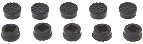 qidongshimaohuacegongqiyouxiangongsi Tastenkappenentferner 10 STÜCKE Trackpoint Caps für Laptop Tastatur Trackpoint Little Dot Cap Keycap Puller für mechanische Tastatur (Color : Black)