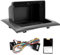 sound-way Kit Montaje Autoradio, Marco 9 Pulgadas Radio para Coche, Adaptador Compatible con BMW X3 (E83) 2004-2010