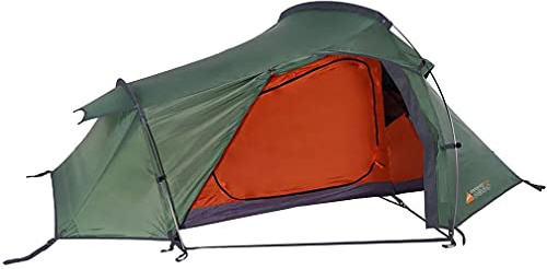 Vango Banshee 300 3 Man Tent, DofE Recommended Kit, Quick & Easy to Pitch, Lightweight & Compact Pack, 3 Person, Ideal for Wild Camping, Backpacking and Hiking, Green, One Size