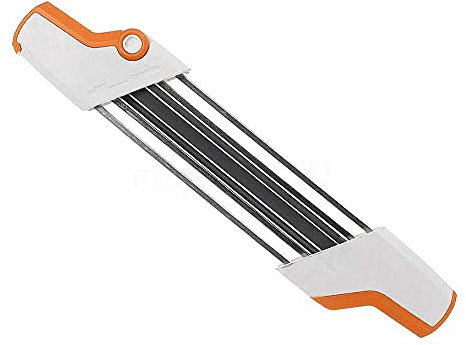 2 IN 1 Metal Easy Chainsaw File Sharpener 4.8mm Replace For325 Chain