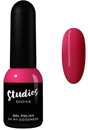 Didier Lab Premium Gel Nail Polish - Oh My Goodness - Gel Nails - Pink - Long-Lasting High Gloss Wear - Chip Resistant - Rich Pigment - UV/LED