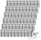 Coloch 60 Stück Edelstahl Abstandshalter, 12 x 25 mm Schilderhalter Werbeschraube, Werbe-Wandabstandhalter, Schrauben zum Aufhängen von Acryl Poster, Glasmontage, Büro, Supermarkt
