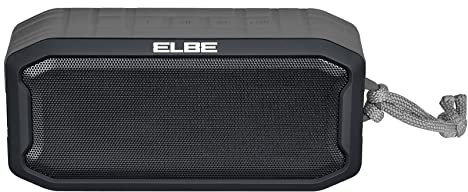 Elbe ALT-G15-TWS Altavoz Bluetooth 5W Gris protección contra el Agua IPX7 TWS Emparejamiento de Dos Modelos para Sonido Envolvente