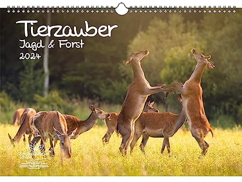 Tierzauber Jagd & Forst DIN A3 Kalender für 2024 - Seelenzauber