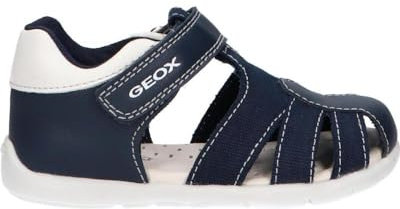 Geox Bébé Garçon B Elthan C, Bleu Marine Blanc, 20 EU