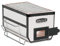 Japanischer BBQ Holzkohlegrill - Shichirin, Konro, Hibachi, Tischgrill - Weiß - Made in Japan - 16,0 x 30,0 cm