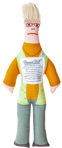 Dammit Doll - Limitierte Auflage - Dammit Iris Awditor Puppe - Stressabbau, Gag Geschenk