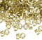 KOBOKO Konfetti 50 Geburtstag Deko, Goldene Hochzeit Deko, 50 deko Goldene Hochzeit, Tischdeko Goldene Hochzeit Streudeko, Geeignet für Geburtstagsfeiern, Goldene Hochzeiten, Tischdekorationen