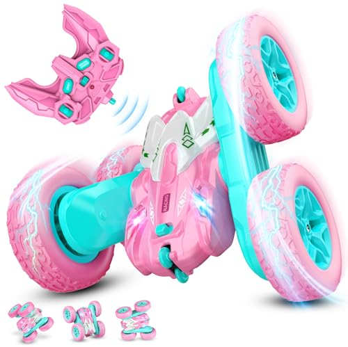 Braxel Rose Voiture Télécommandée Jouet B0D5QL4MNY3 4 5 6 7 8 Ans, Cadeau Fille 3-9 Ans Cadeau Anniversaire Jouet Enfant 3 4 5 6 Ans, Voiture Enfant Jeux Fille 3-10 Ans Jeux Exterieur