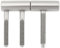 VGOL 1 x Türscharnier, 80,5 x 64 x 15 mm, 2-teiliges Bremstürscharnier, europäisches T-förmiges Türscharnier für Holzinnentüren und Möbeltüren