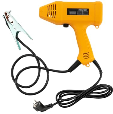 Saldatrice Portatile Digitale, 3000 W, 220 V, per Ingegneria Meccanica, Lavorazione Lamiera, Riparazione Auto - Arancione