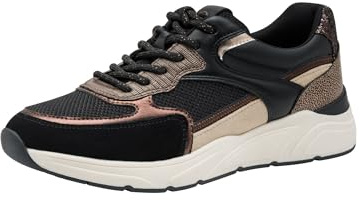 Tamaris Damen Schnürer schwarz 38