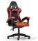 bigzzia Gaming Stuhl mit beheiztem Sitzkissen, Ergonomische Gaming Stühle mit Kissen und Lendenwirbelstütze, Rennstil höhenverstellbarer Büro Stuhl für Erwachsene (Beheizter Stil, Rot)