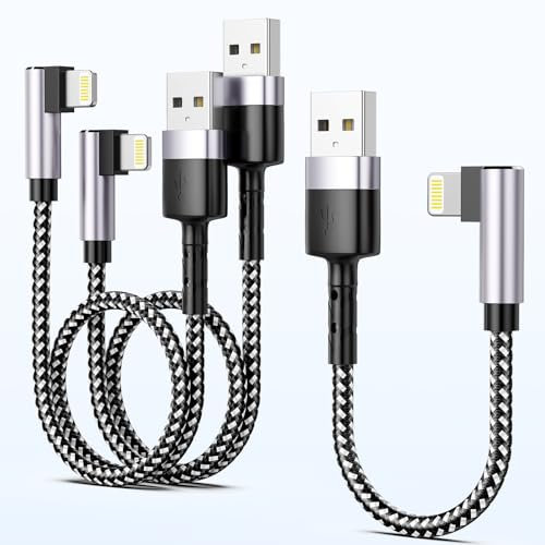 Quanlex 90-Grad-Lightning-Kabel, 3 Stück