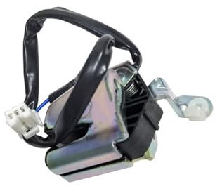 cerradura del maletero del portón trasero Cerradura de baúl para Fiat para Doblo Cargo Mk1, mecanismo de pestillo de cerradura inferior de puerta trasera izquierda, actuador solenoide