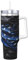 Kashinn Gobelets isothermes de 1200 ml avec poignée et paille - Grande bouteille d'eau de sport - Motif drapeau américain bleu