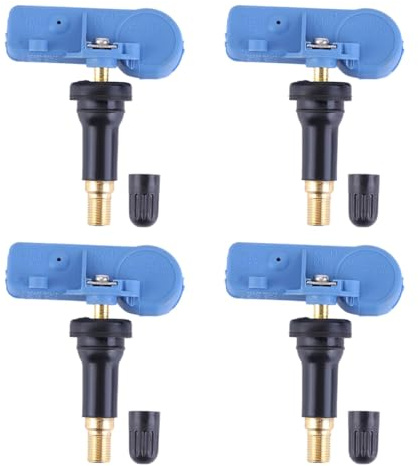 ACOLY 4-teiliger Autoreifendrucksensor, 13581561, Passend Für Das Reifendruckkontrollsystem Vauxhall Adam