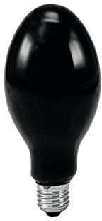 OMNILUX UV-Lampe 160W E-27 | Schwarzlicht-Lampe mit hoher Lichtausbeute