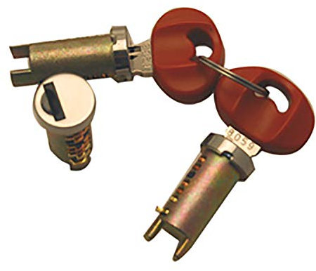 one by Camamoto cod. 77208236 kit de serrures complètes/bloc carré de cylindres pour clés de démarrage Typhoon/Zip 50 / Vespa pk lx/Quartz 50