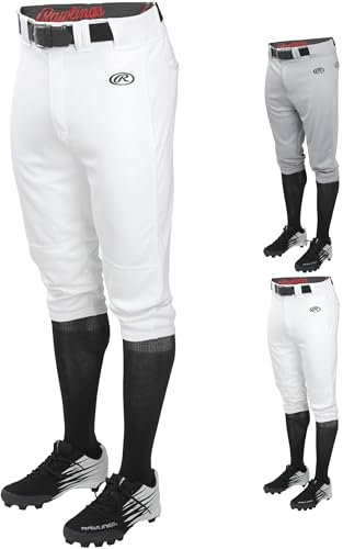 Rawlings Baseballhose Launch Series für Herren, Knicker-Fit, Erwachsenengrößen, Uni, in Mehreren Farben