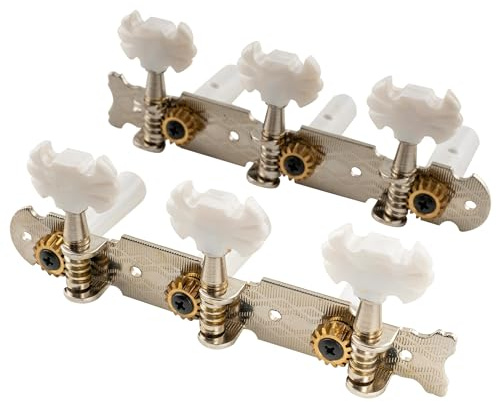 Musiclily Pro 3L3R Mechaniken Tuners Set für Konzertgitarre Nickel | für Klassische Gitarre